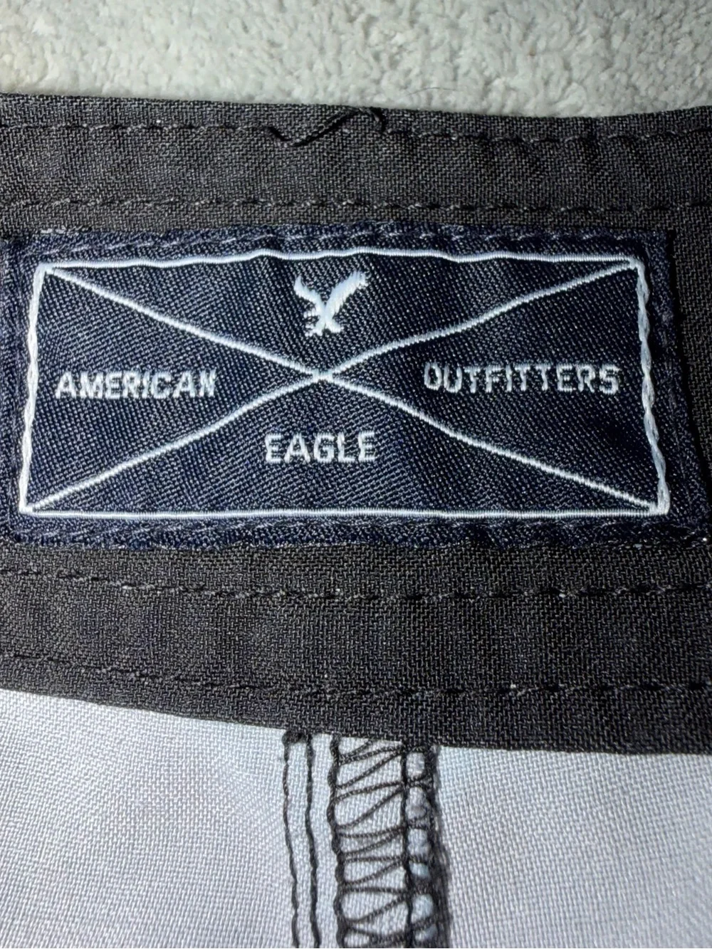 American Eagle Outfitters Board Shorts Mens Large Tribal Aztec Swim Trunks‎